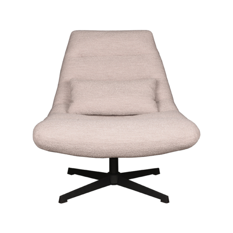 1draaifauteuil Nox 77x62x53 Cm Naturel Boucle Voorkant V2