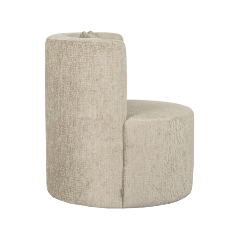 1fauteuil Evy 65cm Desert Elegance Zijkant