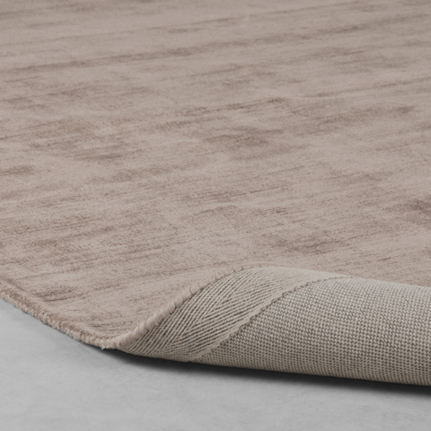 1vloerkleed Velvy Taupe Viscose 160x230 Cm Detail2