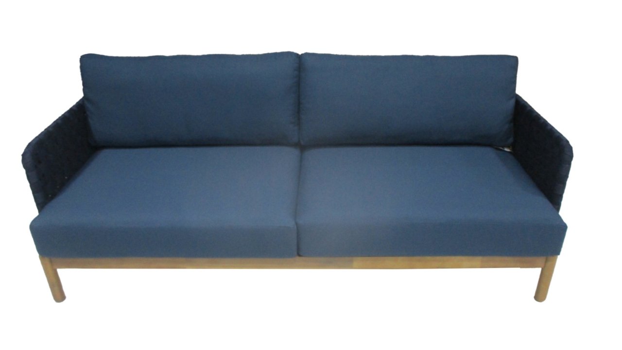 2kolbe 3 Seater Sofa Blue